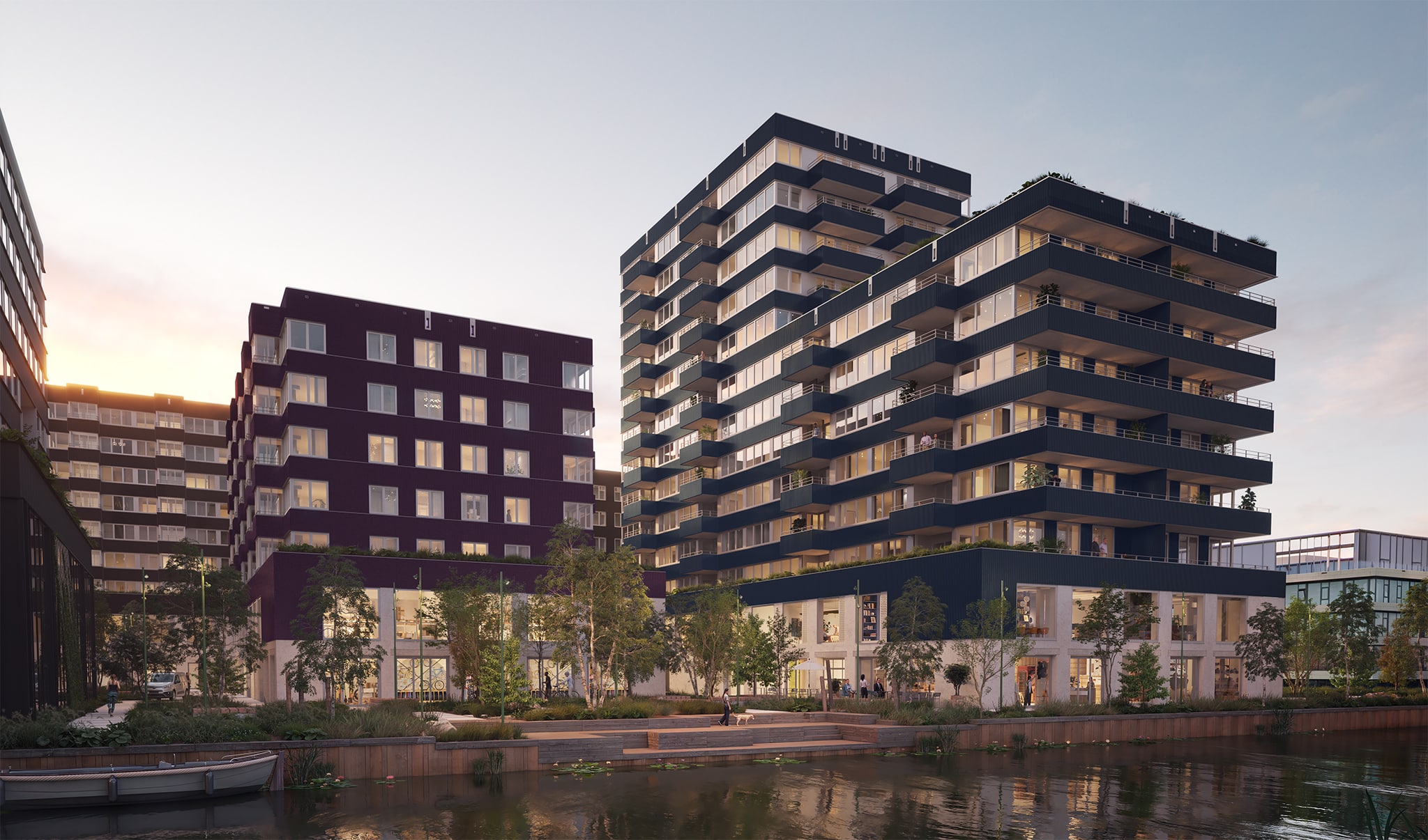 Being en COD ontwikkelen ASTR: wonen en werken aan het Tolhuiskanaal in Buiksloterham